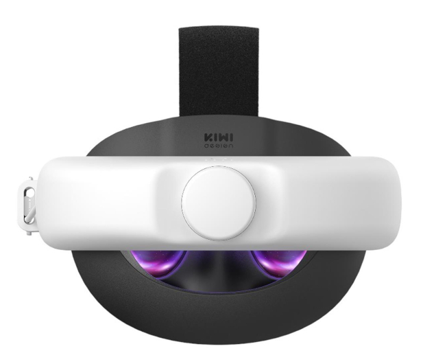 KIWI Design Pasek na głowę z baterią 6400mAh Q31-2.2U do Meta Quest 3 - 1276476 - zdjęcie 3